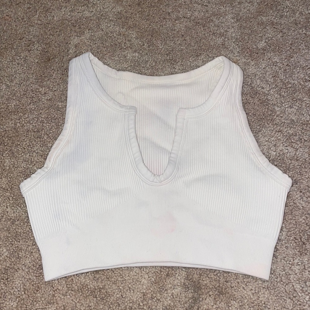 workout crop top or sports bra